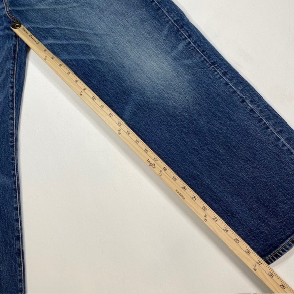 American Eagle Outfitters Flex Relaxed‎ Straight Jeans Mens W36xL27.5 Distressed - Picture 7 of 9